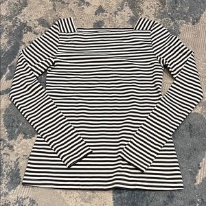 Maison Jules Monochrome Striped Tee